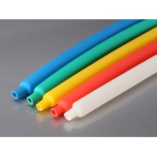 Трубки термоусадочные цветные с коэффициентом усадки 2:1 (КВТ)